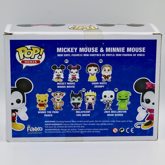 Funko POP Minis! Mickey & Minnie Mouse - Mini Vinyl #01 - Picture 3 of 6